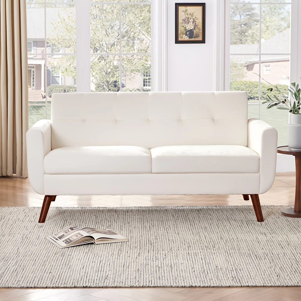 Small Upholstered Love Seat Furniture Tbfit 65\